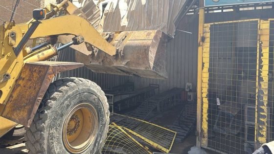 حملة لرفع التجاوزات في مجمع العمارات الفلسطينية ببغداد