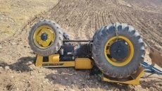 مصرع فلاح بحادث انقلاب جرار وإصابة 4 أشخاص في حوادث مرورية بصلاح الدين وكركوك