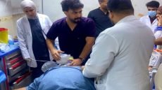 فريق طبي في النجف ينجح في إنقاذ مريض؛ بعد توقف قلبه لأكثر من 15 دقيقة.