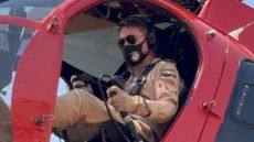 تحطم مروحية إنقاذ في السليمانية وإصابة طاقمها