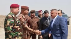 الداخلية تنشئ سدة ترابية بطول 51 كم لسد ثغرات هور الحويزة