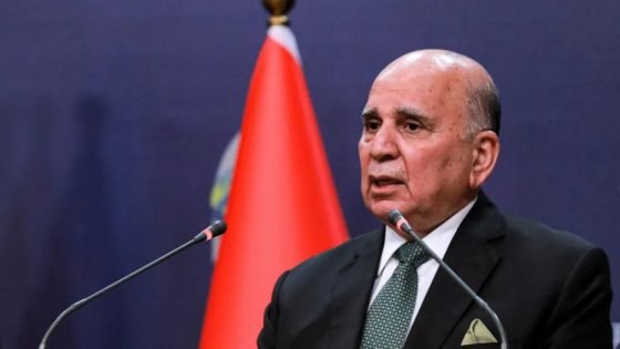 وزير الخارجية فؤاد حسين يحظى بإشادة لمهنيته وأدائه الدبلوماسي