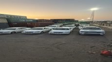 ضبط 21 عجلة معدة للتهريب دون الموديل المسموح في منفذ ميناء أم قصر الشمالي