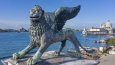 تمثال الأسد المجنح في البندقية يعود إلى أصول صينية