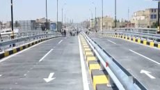 افتتاح مجسر النبي إبراهيم في مركز الناصرية لتعزيز الانسيابية المرورية وتحسين البنية التحتية للنقل