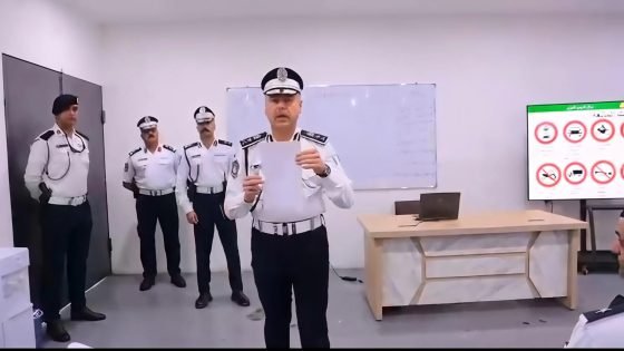 مدير المرور العام يلقي محاضرة حول بناء الذات الوظيفي للضباط الأحداث