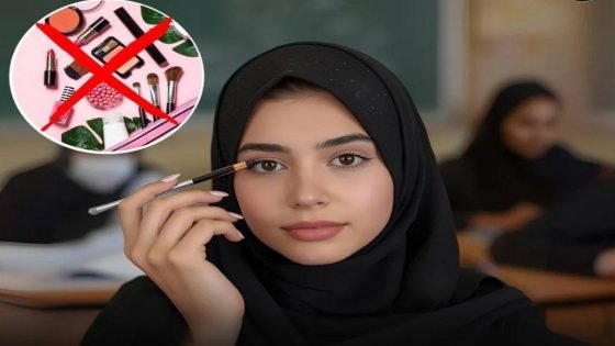 رسمياً.. الإمارات تحظر المكياج في المدارس للحفاظ على صحة الطالبات.