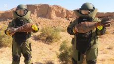 مديرية الدفاع المدني بالأنبار تتلف 211 مقذوفاً غير منفلق ضمن جهود معالجة المتفجرات بالتنسيق مع الجيش ومديري مكافحة المتفجرات