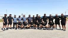 وفد الحشد الشعبي يصل الكويت للمشاركة بالبطولة العربية لكرة اليد