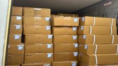 ضبط 7 حاويات مخالفة في منفذ أم قصر الأوسط