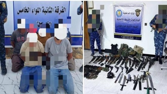 حصيلة العملية الأمنية في منطقة “سبع البور” شمال بغداد: