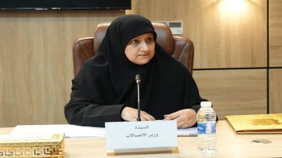 وزيرة الاتصالات “هيام الياسري”: بدأنا تدرييجياً بالانتقال من الواي فاي إلى الكيبل الضوئي والابراج ستختفي تدريجياً.