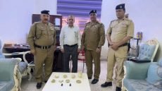 شرطة ميسان تعثر على قطع أثرية في ناحية المشرح