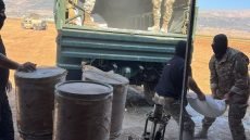 الجيش اللبناني يضبط 64 مليون حبة كبتاغون في البقاع