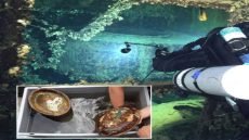 غواصون يتمكنون من استرجاع قطع آثارية من سفينة “بريتانيك” شقيقة سفينة “تايتانيك”؛ بعد مرور قرن على غرقها في بحر إيجه خلال الحرب العالمية الأولى.