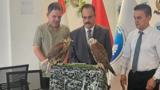 تسليم طائرين جارحين إلى حديقة حيوانات أربيل ضمن جهود الحماية البيئية