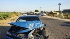 حادث تصادم مؤسف بين عجلة “كية” تنقل تلاميذ واخرى يؤدي الى وفاة طفلة وإصابة أكثر من 10 آخرين، في الديوانية