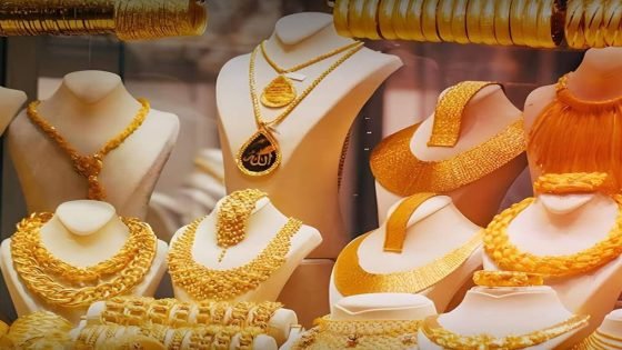 أسعار الذهب ترتفع في بغداد، حيث بلغ العراقي عيار 21 بين 715 و725 ألف دينار للمثقال والخليجي بين 750 و755 ألف دينار