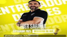 “ايدير سارابيا” يتوج بجائزة أفضل مدرب في الدوري الاسباني لشهر ايلول بعد قيادة إلتشي لاحتلال المركز الرابع دون تلقي هزيمة.