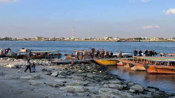 الموارد المائية تحذر من تفاقم اللسان الملحي في شط العرب