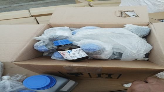 مديرية ميناء أم قصر الشمالي تحبط تهريب أدوية ومستلزمات طبية غير مطابقة للمواصفات