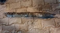 العثور على صاروخ قديم في نهر دجلة وسط بغداد