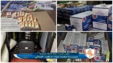 إحباط محاولة تهريب أدوية ومواد احتياطية في منفذ أم قصر الشمالي