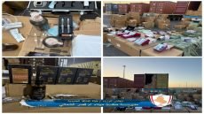 ضبط ثلاث حاويات طبية مخالفة لشروط الاستيراد في منفذ ميناء أم قصر الشمالي