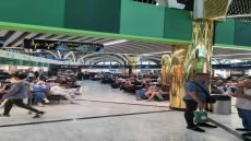  بعد توقف لمدة نصف ساعة بسبب الاستعراض العسكري.. عودة الرحلات الجوية عبر مطار بغداد الدولي بشكل طبيعي