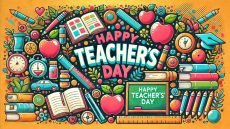 يصادف اليوم 5 أكتوبر، اليوم العالمي للمعلم، فـ شكراً لكل من غرس بذرة نحصد ثمارها كل يوم.