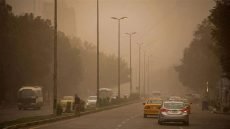 الأنواء الجوية: تصاعد للغبار وانخفاض ملحوظ في درجات الحرارة.