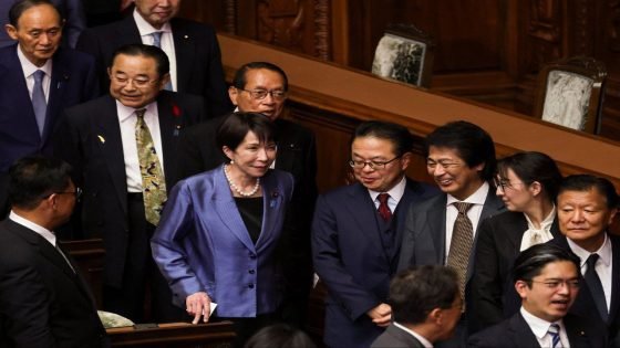 البرلمان الياباني ينتخب “ساناي تاكايشي” رئيسة للوزراء لتصبح أول امرأة تتولى هذا المنصب في تاريخ البلاد