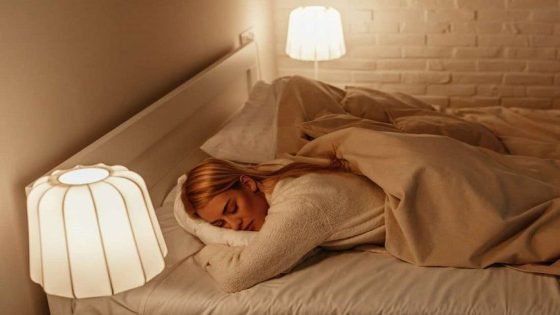 دراسة أسترالية: النوم تحت الأنوار قد يزيد من خطر الإصابة بأمراض القلب والسكتات الدماغية