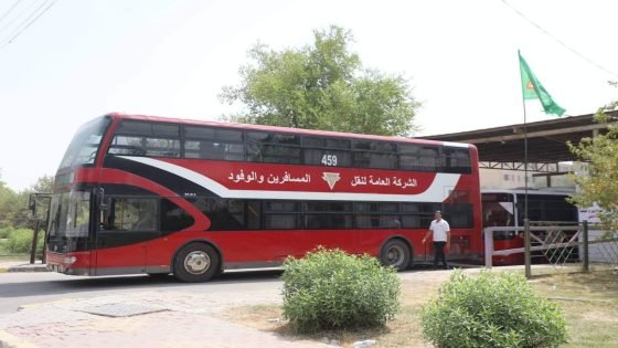 النقل تطلق مشروع النقل الجماعي الذكي وتوسّع شبكة الحافلات في بغداد والمحافظات