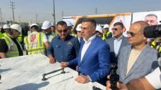 العيداني يضع الحجر الأساس لمشروع تحلية مياه البحر في البصرة