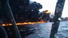 هجمات بزوارق مسيّرة تلحق أضراراً كبيرة بمنشأة نفطية روسية استراتيجية على البحر الأسود وسط تحذيرات من تهديدات تطال أمن الطاقة العالمي