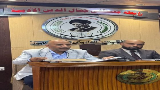 رابطة مصطفى جمال الدين تحتفي بالروائي د. جابر خليفة جابر وتكرمه بدرع الإبداع الأدبي