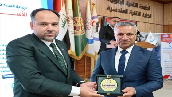 رئيس جامعة الفرات الأوسط التقنية يشارك في المؤتمر العلمي الدولي الثامن للتقنيات الهندسية المتقدمة في البصرة