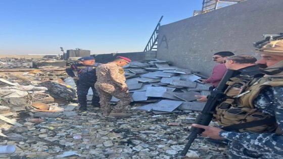 عمليات بغداد تغلق 25 موقعاً غير مجاز لصهر المعادن جنوب شرقي العاصمة