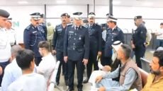 مدير المرور العام يشرف ميدانياً على تنظيم الحركة المرورية في صلاح الدين