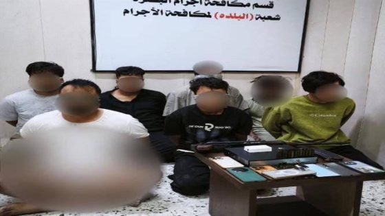القاء القبض على 7 متهمين في البصرة؛ بعد تعرض قوة من مكافحة الإجرام لإطلاق نار وإصابة 4 منهم، أثناء تنفيذ أمر قبض بحق متهم بالابتزاز في خور الزبير