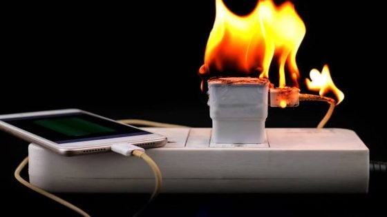 مصرع عائلة مكونة من 6 أشخاص في مصر؛ إثر حريق اندلع بمنزلهم، نتيجة تماس كهربائي بشاحن هاتف.