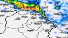 الانواء الجوية: من المتوقع تساقط الثلوج على المناطق الجبلية من بينها مرتفعات حاج عمران وتشايمان سور ضمن الحدود بين إيران وتركيا.