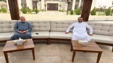 تلميح لأول تحالف سياسي بعد الانتخابات.. أبو مازن يزور الحلبوسي ويعلق: “توكلنا على الله”