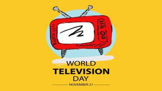 يصادف اليوم 21 نوفمبر، اليوم العالمي للتلفزيون، حيث يحتفل محترفو التلفزيون به، لتذكيرنا بأن التلفزيون دائماً ما يحدث فرقاً في حياة الناس