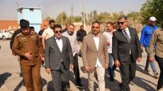 العيداني يوجّه بفتح الطريق الحولي المغلق منذ عام 2003 في ناحية خور الزبير