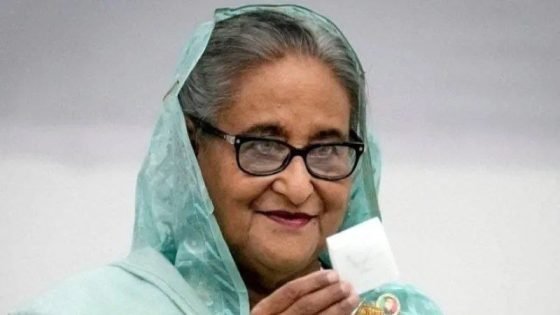 إدانة رئيسة وزراء بنغلادش السابقة الشيخة حسينة بارتكاب جرائم ضد الإنسانية