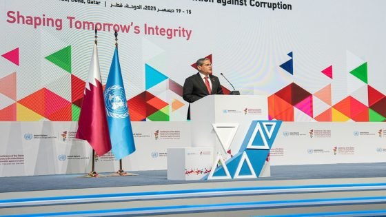 العراق يؤكد في مؤتمر دولي بالدوحة التزامه بمكافحة الفساد وتعزيز الشفافية