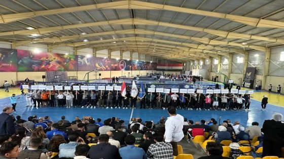 جامعة الفرات الأوسط التقنية تشارك بثلاث فعاليات رياضية في دورة الألعاب الفردية الجامعية