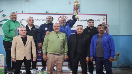 أمانة بغداد يتوج بلقب بطولة أندية العراق بالمصارعة الحرة للمتقدمين